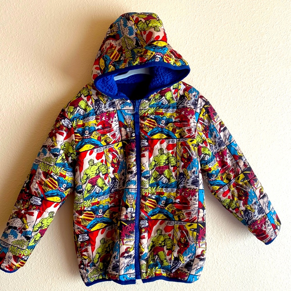 Reversible Marvel Jacket size 4T